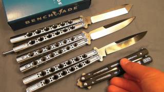 Benchmade Balisong Butterfly Knife 62 (Stainless Steel)