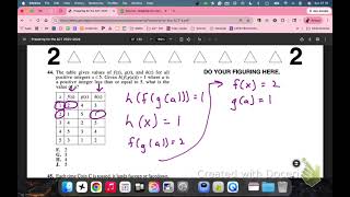 Preparing for the ACT 2025-2026 - Practice Test 1 - Question 44