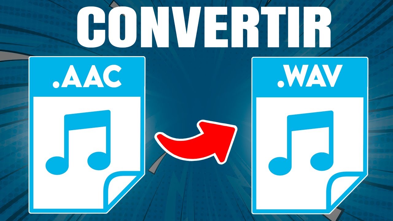 Cómo Convertir un Archivo AAC A WAV ¡Sin Programas!