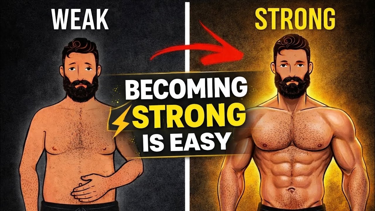 Becoming STRONG is Easy (Stop Overthinking) - YouTube