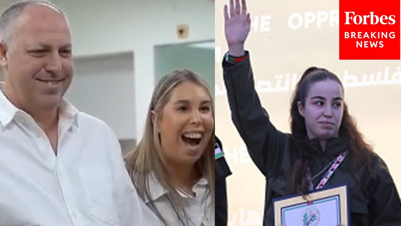 WATCH: Agam Berger's Family Reacts To Footage Of Her Being Released By Hamas