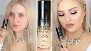 Milani 2 in 1 Foundation & Concealer ♡ First Impression Review
