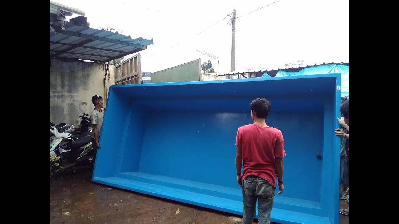 Produsen Bak Fiber Kolam Ikan  Fiberglass YouTube