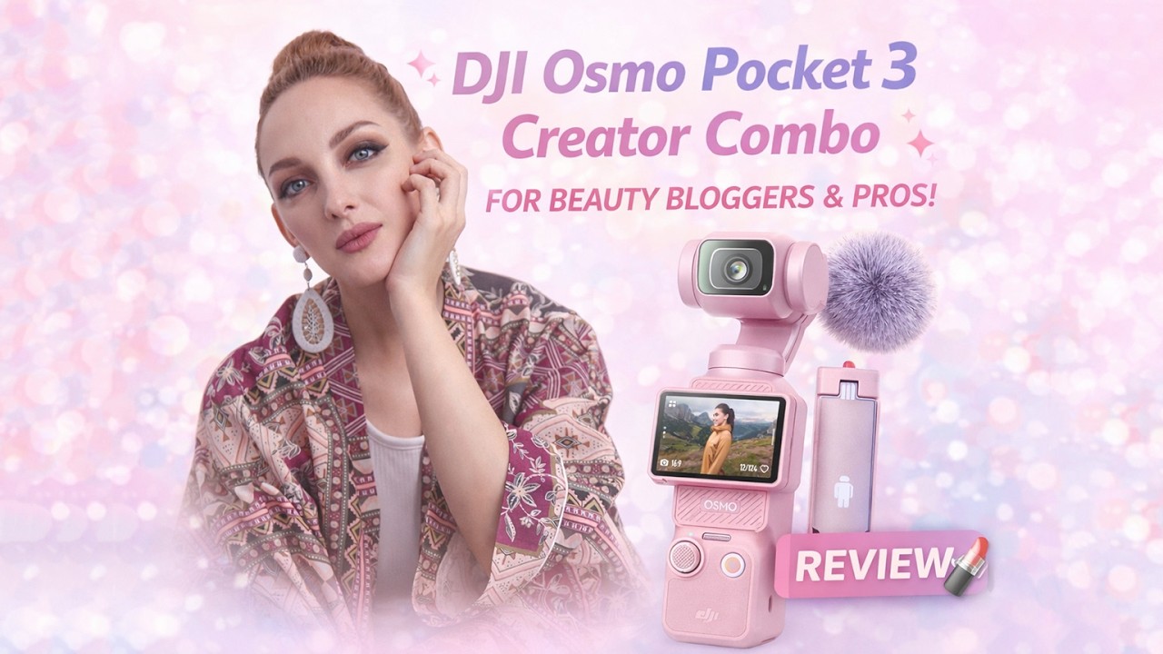 DJI Osmo Pocket 3 Creator Combo: The Perfect Camera for Beauty & PMU Creators?