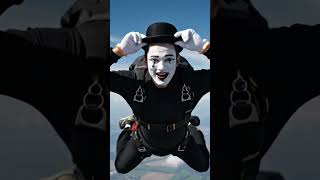 Paraquedista sem paraquedas, o chapéu salva #humor #viral #skydiving