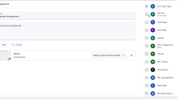 Google Classroom: Create (and Schedule) an Assignment