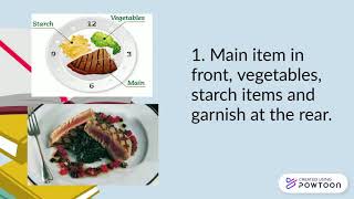 Plating Styles with Vegetable Dishes