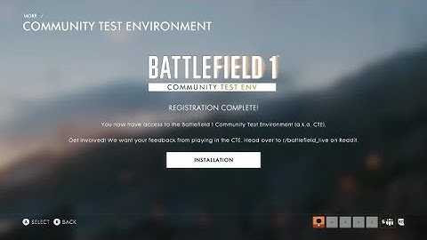 Battlefield 1: How to Download BF1 CTE for Xbox One & PS4