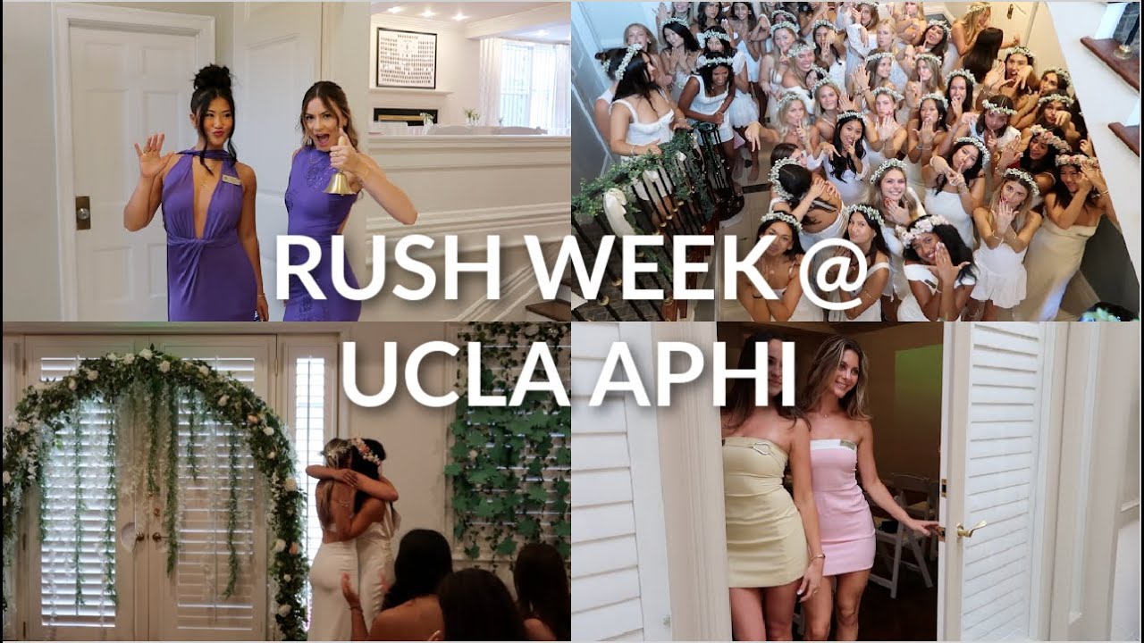 sneak peek into fall rush @ UCLA Alpha Phi - 2024
