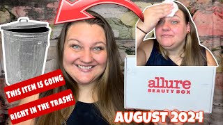 ALLURE BEAUTY BOX UNBOXING AND REVIEW AUGUST 2024