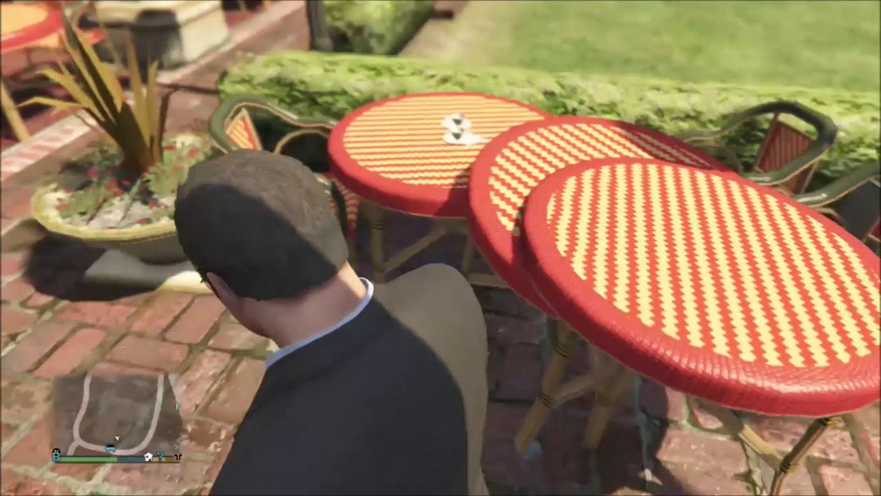 GTA V Michael and the Glitchy Tables YouTube