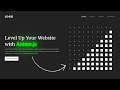 How to Make Animated Website using Anime.js