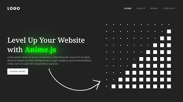 How to Make Animated Website using Anime.js