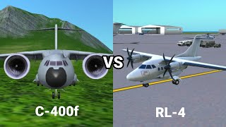 C-400f vs RL-4 battle