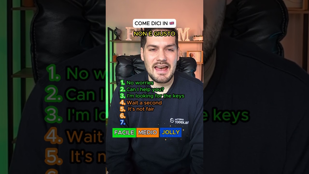 ✨ Sfida veloce: sai come si dice l’ultima frase in inglese?