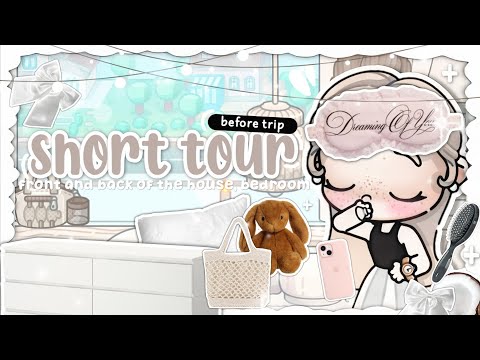 short tour *before trip✈️*||*asmr+voiced🔊*|| @avatarworldbypazu @Adelinite27