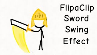 Flipaclip Effect Animation | Sword Swing Effect | Stickman Animation | Bhavesh #1
