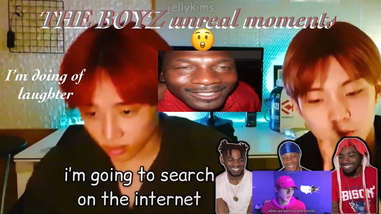 THE BOYZ unreal moments REACTION!!!