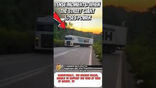 The Moment a Container Truck Failed to Climb the BR-174 Deadly Route! 🚨#shortvideos #strangeevents