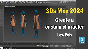 3Ds Max 2024 - Character Modelling - Clothing