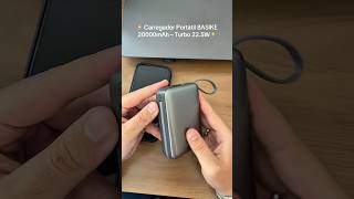carregador portatil 20000mah Basike SHOPEE