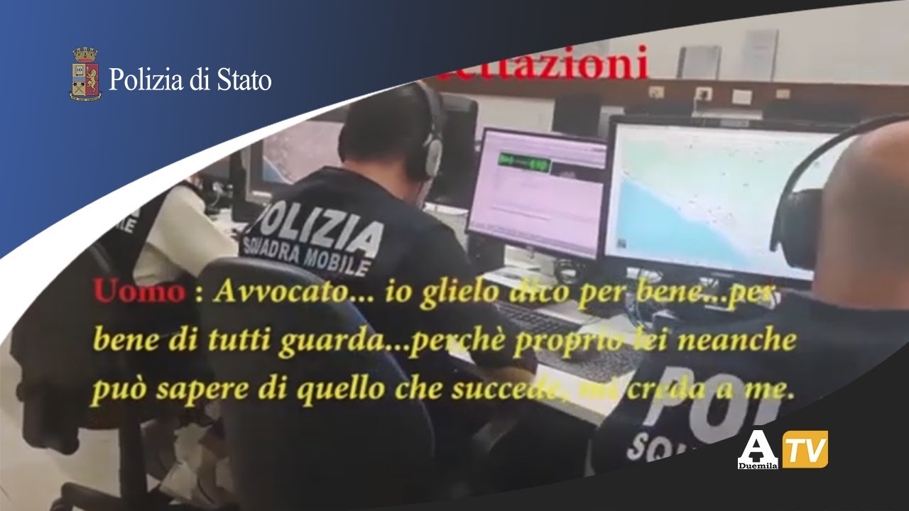Maxi-operazione antimafia a Caltanissetta, le intercettazioni
