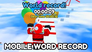 Pet Simulator 99 Classic Obby Mobile World Record 18.14