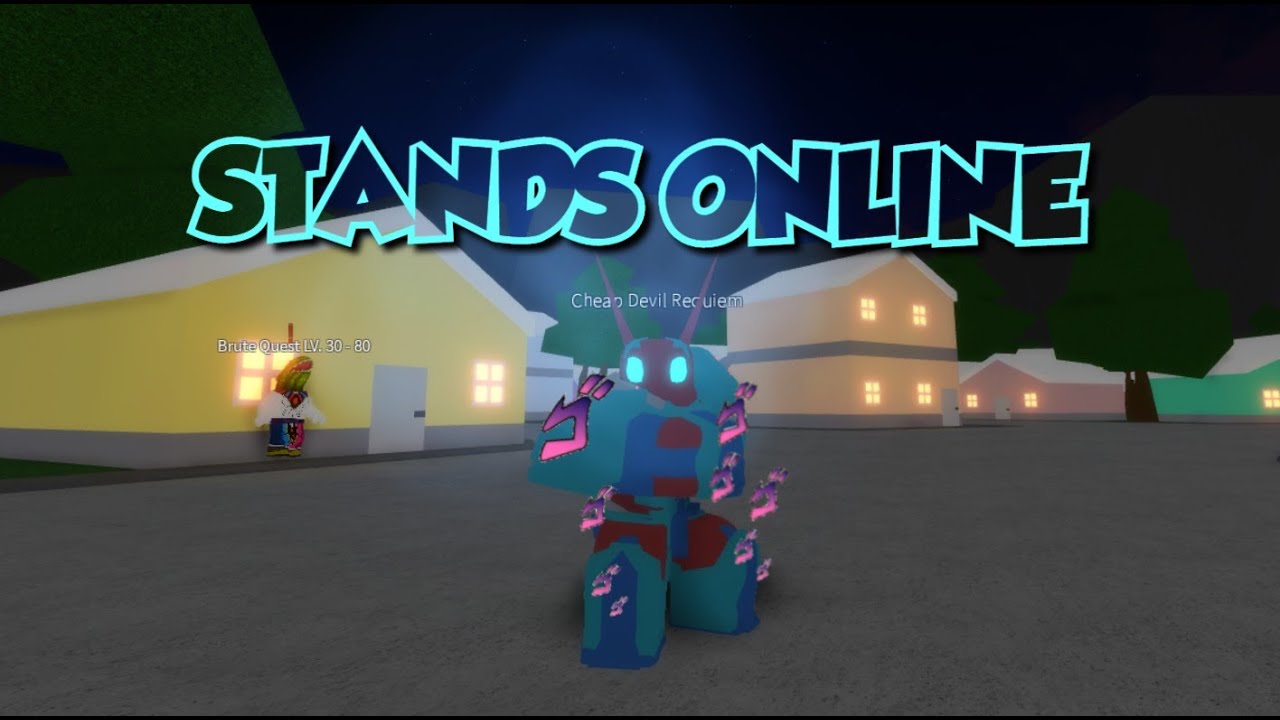 FIRST time playing Stands Online YouTube