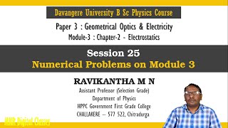 P3 | S25 | Numerical Problems on Module 3