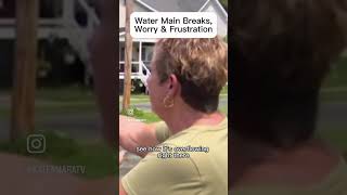 ‘We’re fed up’: Sparrows Point water main break leaves residents frustrated