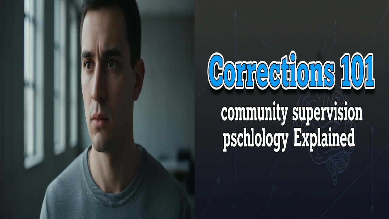 Corrections 101: Community Supervision Psychology Explained