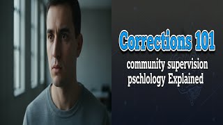 Corrections 101 Community Supervision Psychology Explained