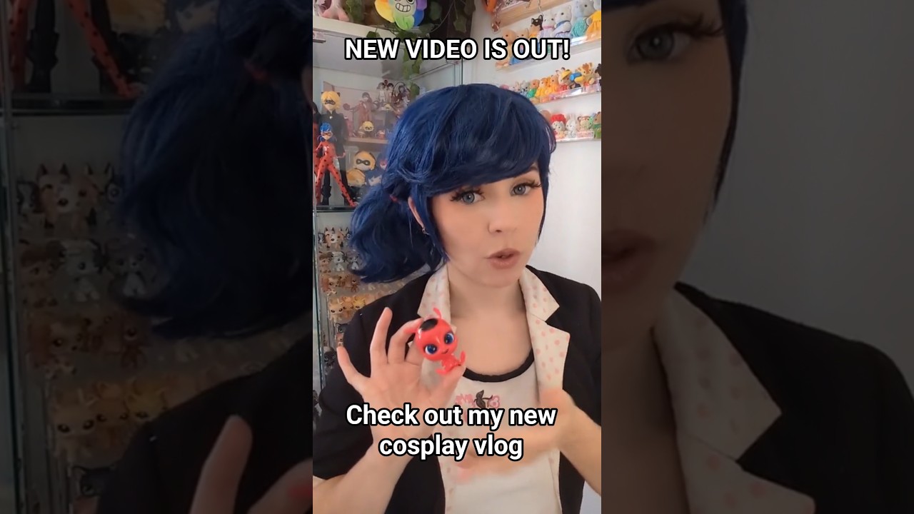 NEW VIDEO! #cosplay #miraculous #miraculousladybug #ladybug #comiccon #vlog #marinette