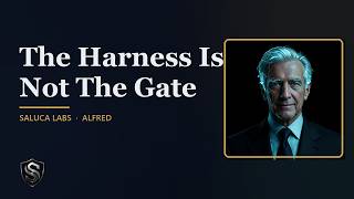 The harness is not the gate.