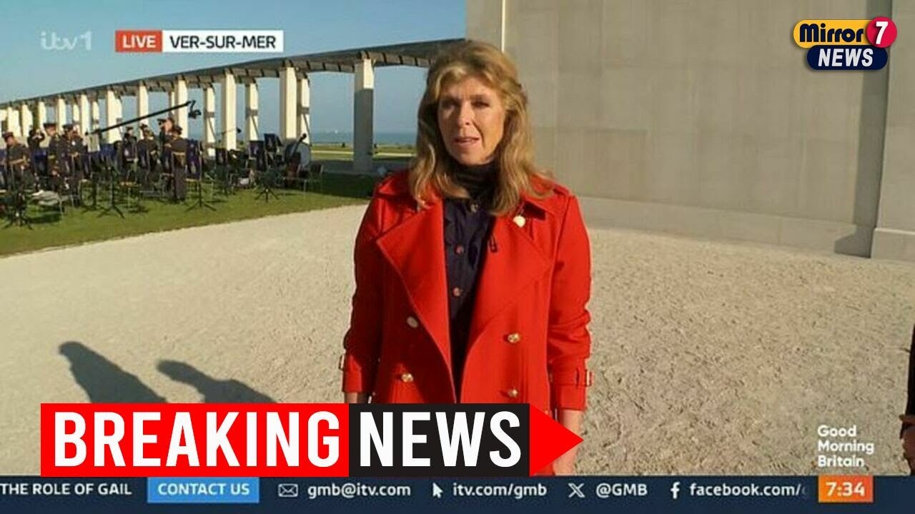 Kate Garraway Comforts D-Day Veteran Amid Derek Draper's Battle: A Heartwarming Gesture Amidst Grief