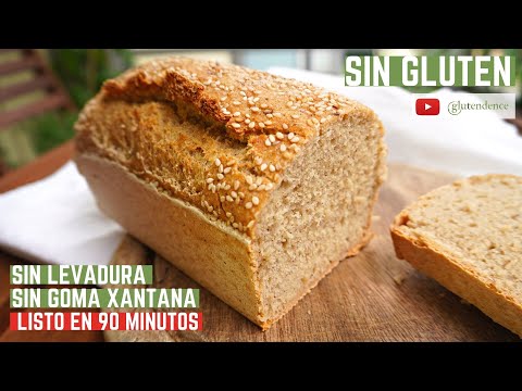 ✅ PAN SIN GLUTEN fácil y rápido SIN LEVADURA (Método + Receta)