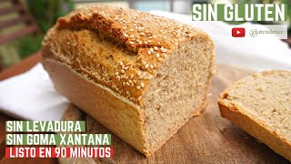 ✅ Quick and easy GLUTEN-FREE BREAD WITHOUT YEAST (Method + Recipe)