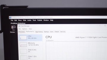 Low CPU usage while rendering (Photodex ProShow Producer)