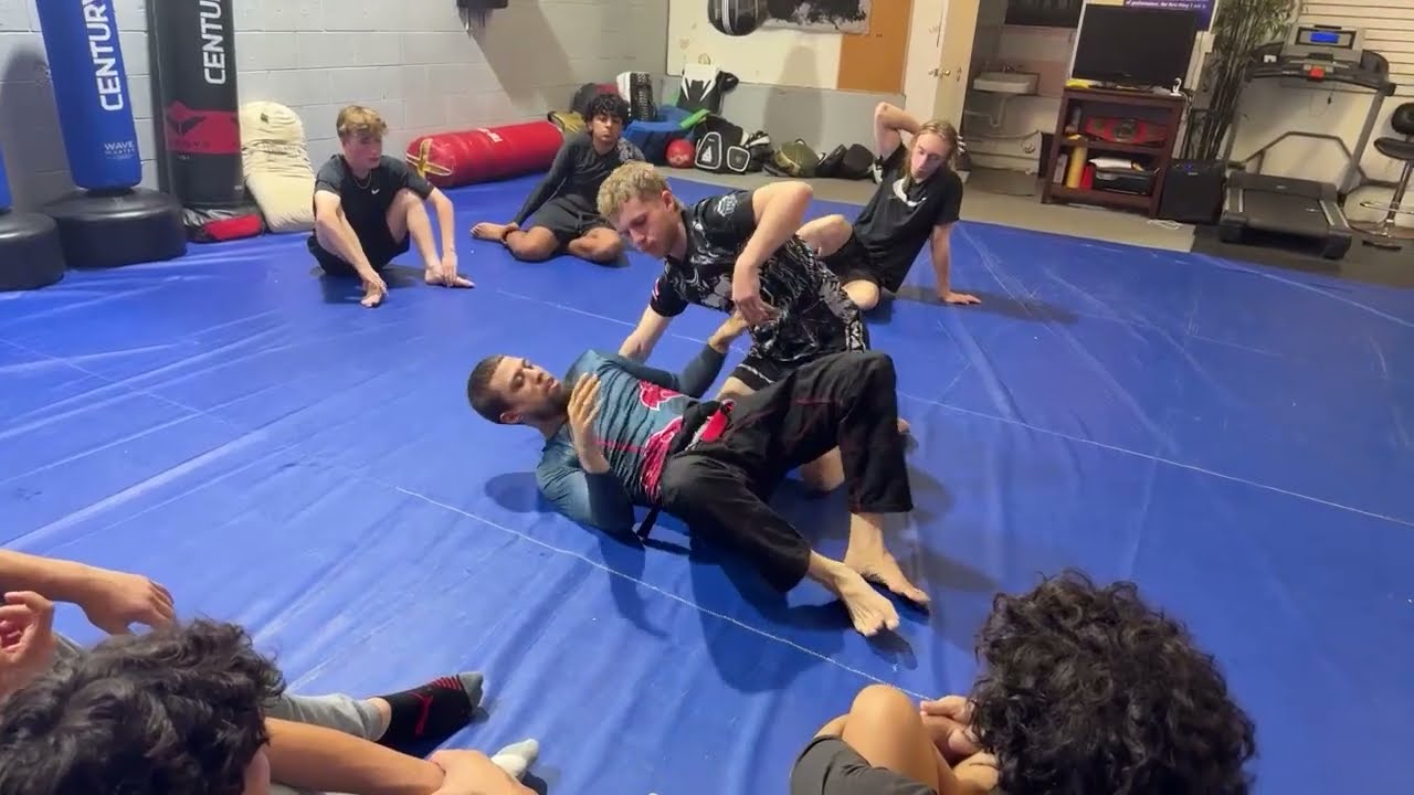Catch Your Opponents Off Guard With This Darce Choke! (bottom side control)