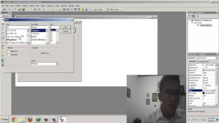 Tutorial membuat aplikasi font style sederhana dengan Virtual Basic 6.0