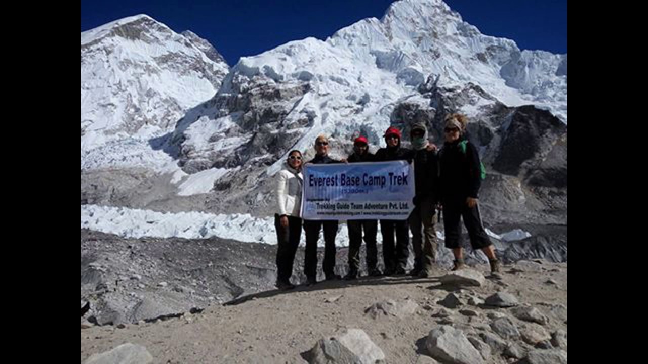 Everest Trekkking With Trekking Guide Team Adventure