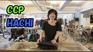 綺麗めシルエットの八分丈パンツ CCP・HACHI