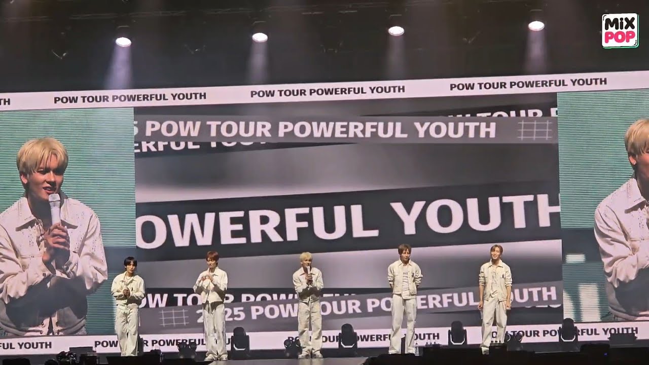 ภาพบรรยากาศ 2025 POW TOUR: POWERFUL YOUTH in BANGKOK | MiXPOP Highlight