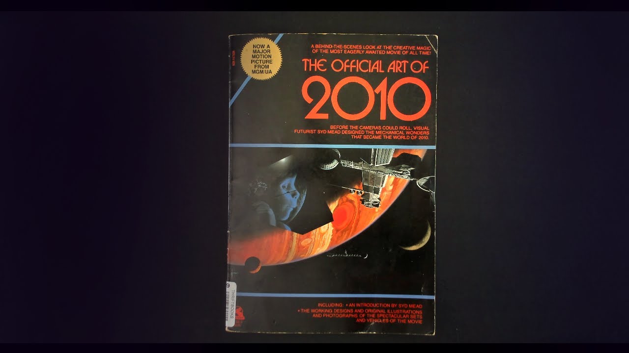The Official Art of 2010 by Zimbert | Full Flip Through Movie Concept Art Book Syd Mead