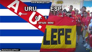 Uruguay 0-1 Spain: World Cup 2026
