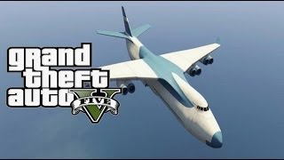 GTA 5 Online | CARGOPLANE BIGGEST PLANE | 