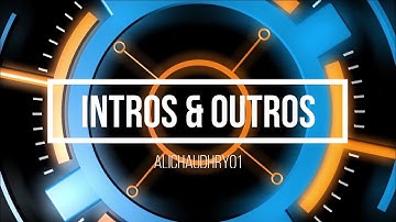 Create twitch youtube intro outro and trailer videos by Alichaudhry01