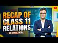 1  Revision of Class 11 Relations