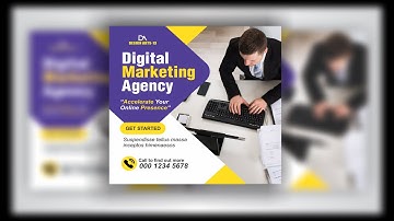 CorelDraw x7 Tutorial - Trend Social Media Banner Design Tutorial in Hindi | Urdu #Design_Arts_13