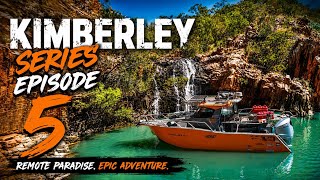 Remote Kimberley Waterfall and grave sites